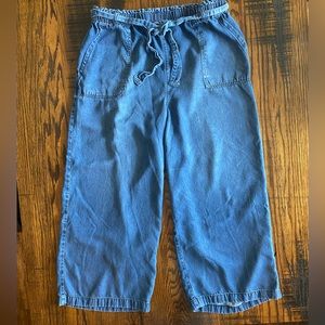 Universal Thread Womens Jeans sz Large Wash Straight Leg Elastic High Waist